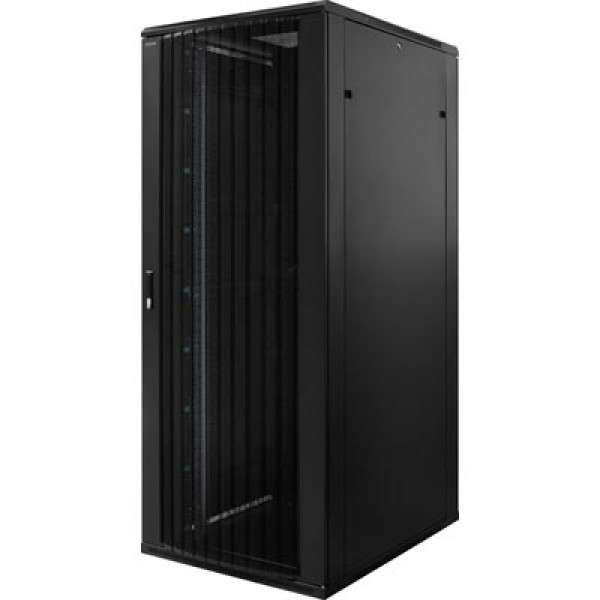Naar omschrijving van AST19-8042PDF - 42U, 19Inch serverkast, geperforeerde deuren ongemonteerd (BxDxH) 800x1000x1983mm