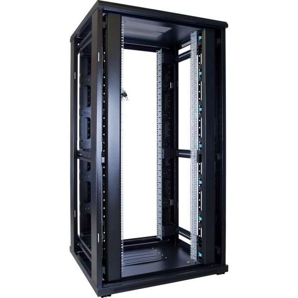 Naar omschrijving van AST19-8832 - 32U, 19Inch serverkast, glazen deur (BxDxH) 800x800x1538mm