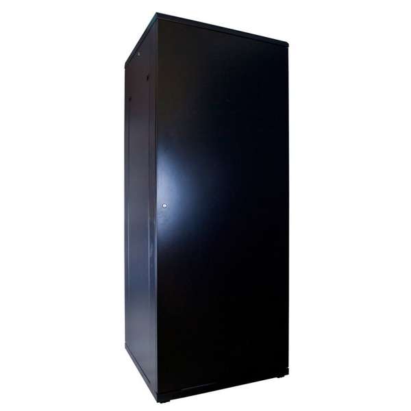 Naar omschrijving van AST19-8842 - 42U, 19 Inch, glazen voordeur en metalen achterdeur, (BxD) 800x800