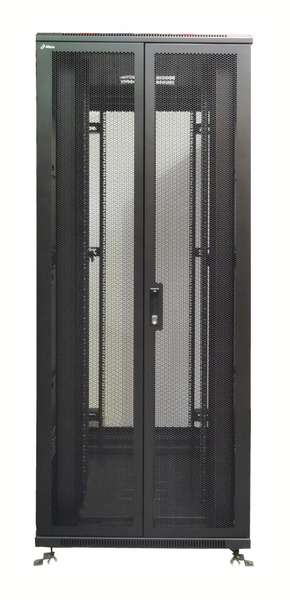 Naar omschrijving van AST19-8047PD - 47U, 19Inch stalen geperforeerde dubbele deuren, Maat(BxD): 800x1000