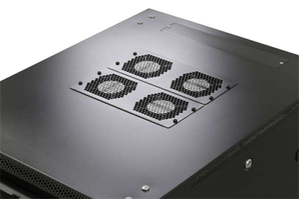Naar omschrijving van AST19-FT-4 - Universal ventilator met 4 ventilatoren, boven montage