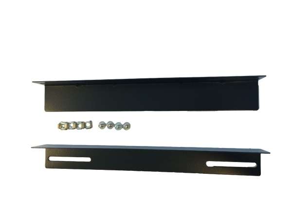 Naar omschrijving van AST19-LS66 - Sliding Rails 2 stuks voor 19Inch, 600mm diepte kast, L profielen links/rechts