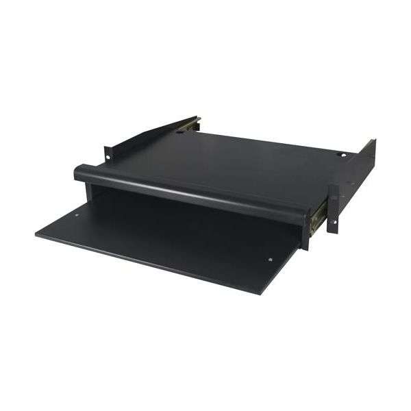 Naar omschrijving van AST19-TH02 - Plank voor toetsenbord en muis, 2HE