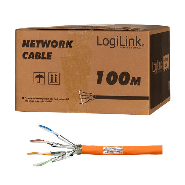 Naar omschrijving van CPV0060 - Cat.7  S/FTP kabel FRNC 1000MHz, Dca, ring 100m