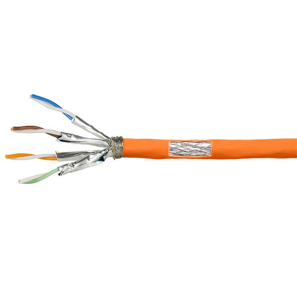 Naar omschrijving van CPV0060 - Cat.7  S/FTP kabel FRNC 1000MHz, Dca, ring 100m