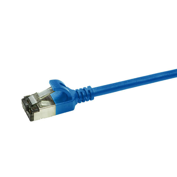Naar omschrijving van DC7652 - Slim CAT6A patchkabel U/FTP PIMF SlimLine blauw 0,25m