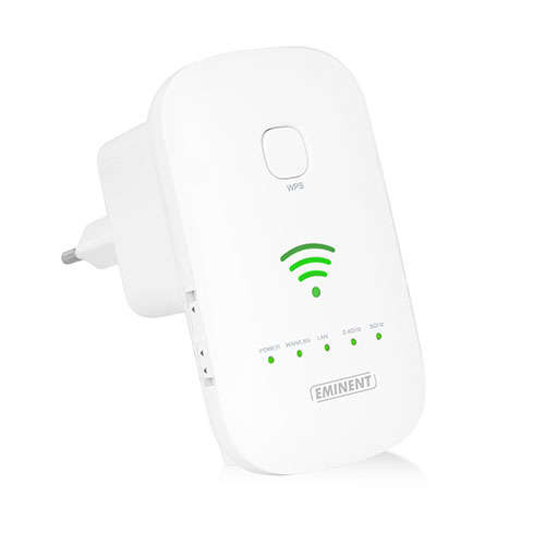 Naar omschrijving van EM4597 - Eminent WiFi repeater, AC1200 dual band