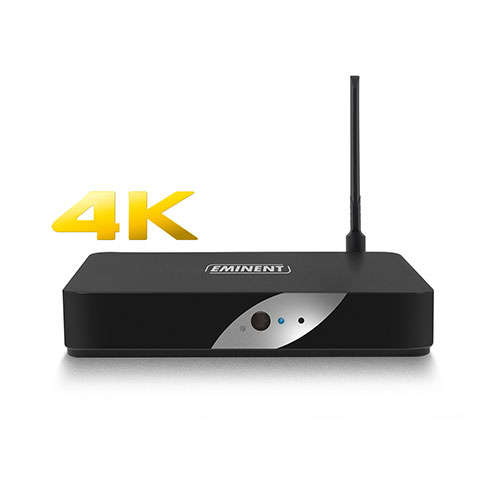 Naar omschrijving van EM7680 - Eminent 4K TV streamer, full HD
