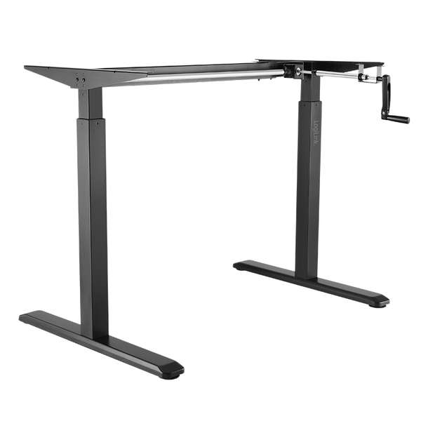 Naar omschrijving van EO0010 - Manually hight-adjustable sit-stand desk frame