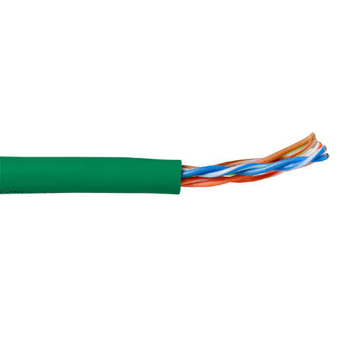 Naar omschrijving van EP357B - ACT CAT5E U/UTP soepel patch groen 305 m