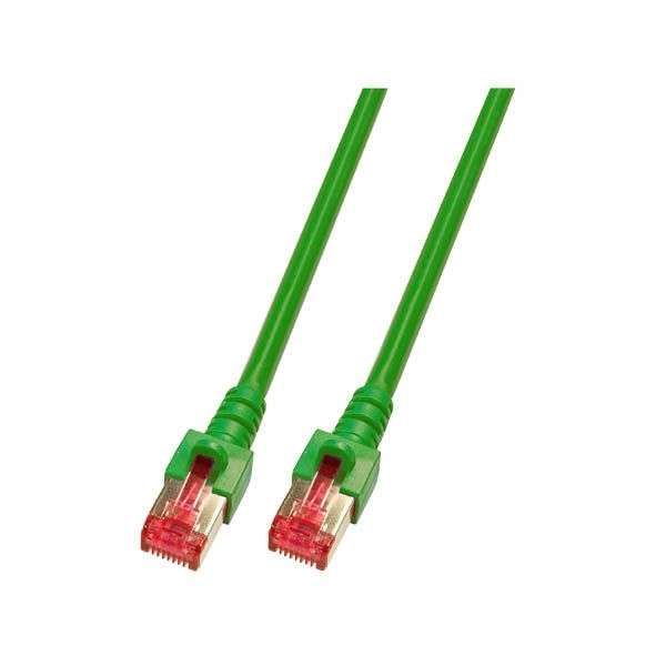 Naar omschrijving van ENS6GN010 - Cat.6 S/FTP patchkabel groen   1m