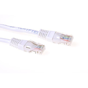 Naar omschrijving van ENU5WT030 - Cat5e UTP patchkabel Wit  3m