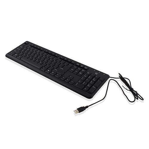 Naar omschrijving van EW3190 - Ewent Business toetsenbord USB, bedraad, Qwerty, Zwart
