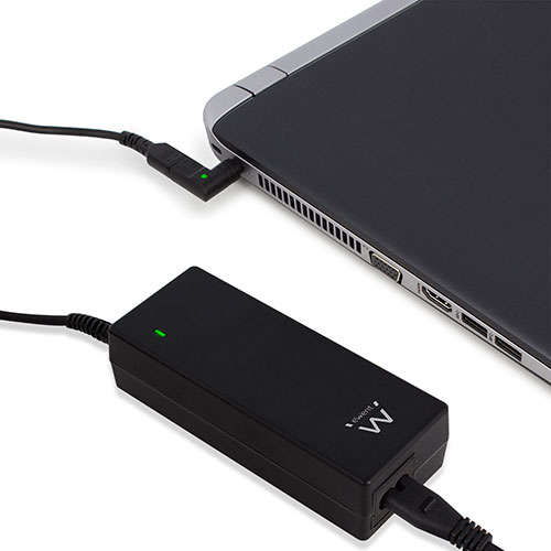 Naar omschrijving van EW3986 - Compacte laptoplader, voor laptops t/m 17.3 inch