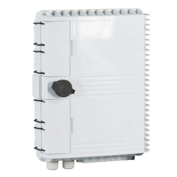 Naar omschrijving van FTTH-BOX-OUT-1 - Wand aansluitbox voor glasvezelkabels IP65 voor 16 fibers