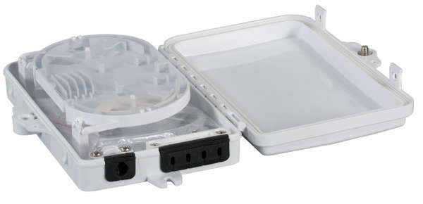 Naar omschrijving van FTTH-BOX-OUT-3 - Wand aansluitbox voor glasvezelkabels IP65 voor 4 fibers