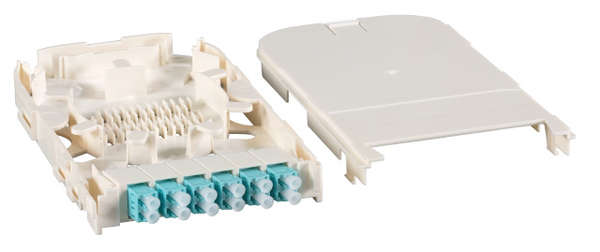 Naar omschrijving van FTTH-MODUL-LCOS2 - Cassette, singlemode 6x LC duplex voor FTTH-BGT, OS2, inclusief connectors