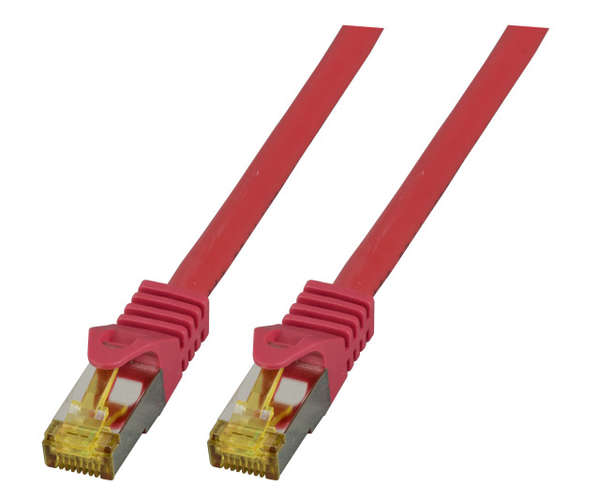 Naar omschrijving van ES6ARD015 - Patch Cat.6A- Cat7 10G S/FTP PIMF Rood 1,5m