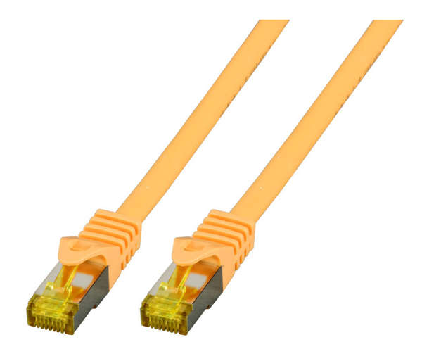 Naar omschrijving van ES6AGE250 - Patch Cat.6A- Cat7  10G S/FTP PIMF Geel 25m