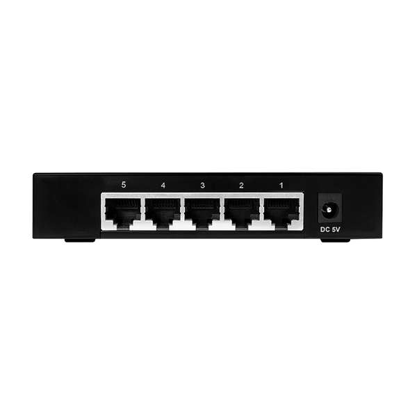 Naar omschrijving van NS0105 - LogiLink 5-Port Gigabit Ethernet Desktop Switch