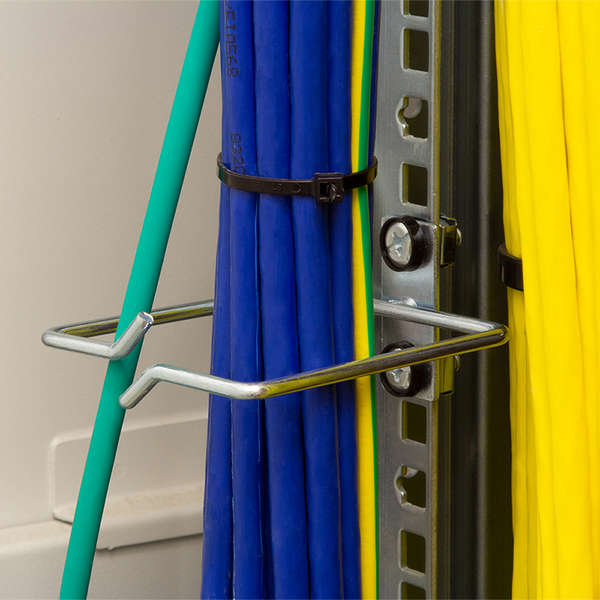 Naar omschrijving van OR0003 - Kabelgeleidingsring 80 x 80 mm voor 19 inch racks, 2 stuks