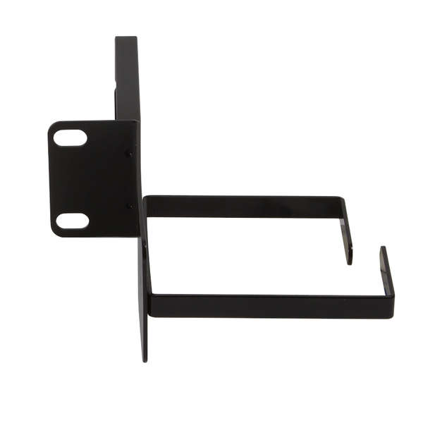 Naar omschrijving van OR113B - 19inch kabelbeheer L type 1U, met metalen houder aan de zijkant, zwart