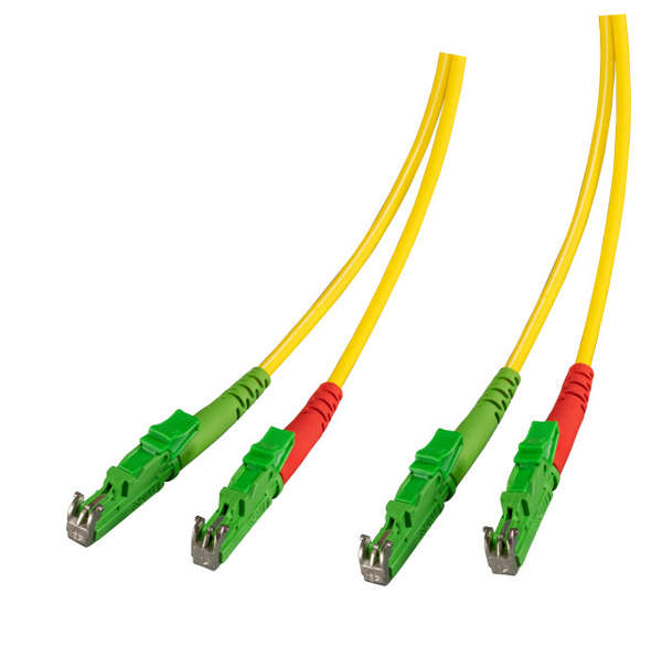 Naar omschrijving van OS2E8E8050E - Duplex Glasvezel Patchkabel E2000/apc-E2000/apc, 3.0mm, OS2, 5m