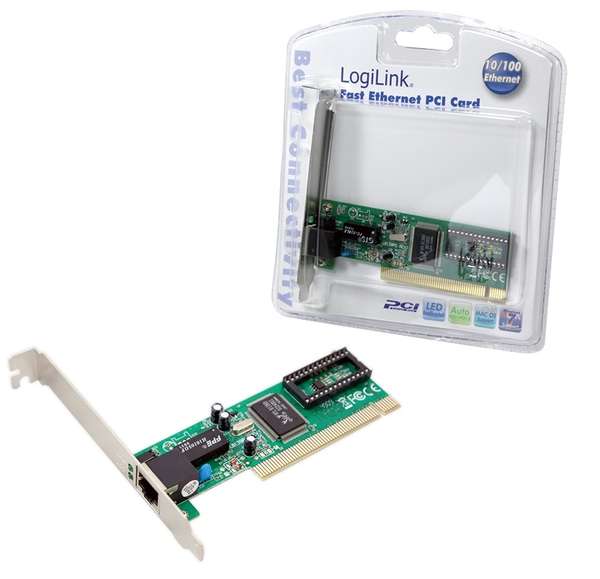 Naar omschrijving van PC0039 - Fast Ethernet PCI network card