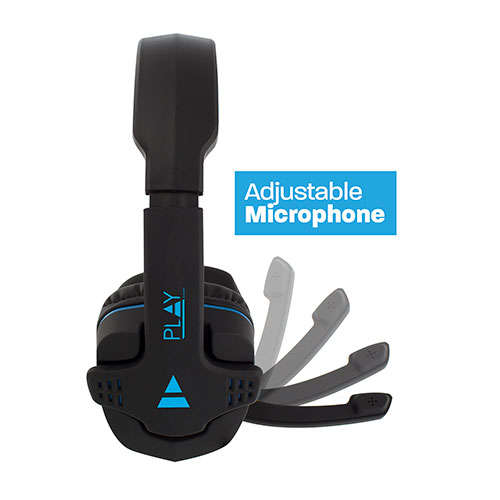Naar omschrijving van PL3320 - Ewent Gaming headset, 2x 3,5mm jack, 1,5 m