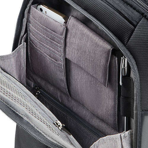 Naar omschrijving van SA1740 - Samsonite 08N09004 XBR rugzak 15.6 inch, zwart