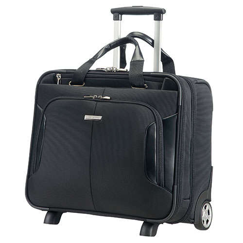 Naar omschrijving van SA1744 - Samsonite 08N09012 XBR trolley 15.6 inch, zwart