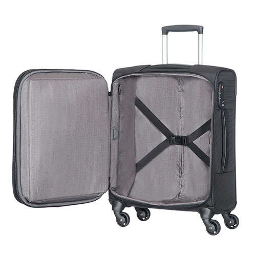Naar omschrijving van SA1745 - Samsonite 08N09013 XBR mobiele koffer 15.6 inch, zwart