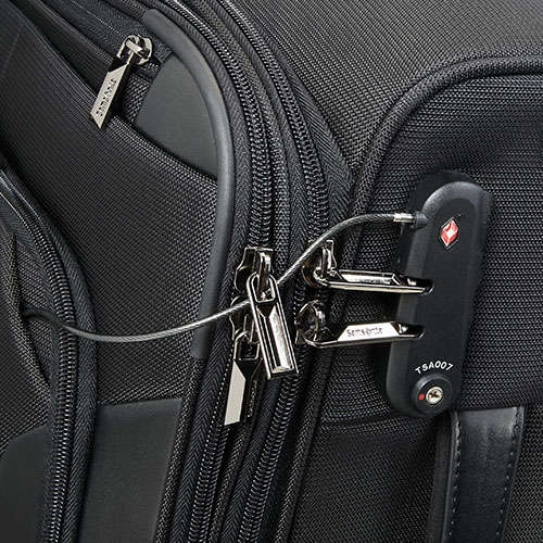 Naar omschrijving van SA1745 - Samsonite 08N09013 XBR mobiele koffer 15.6 inch, zwart