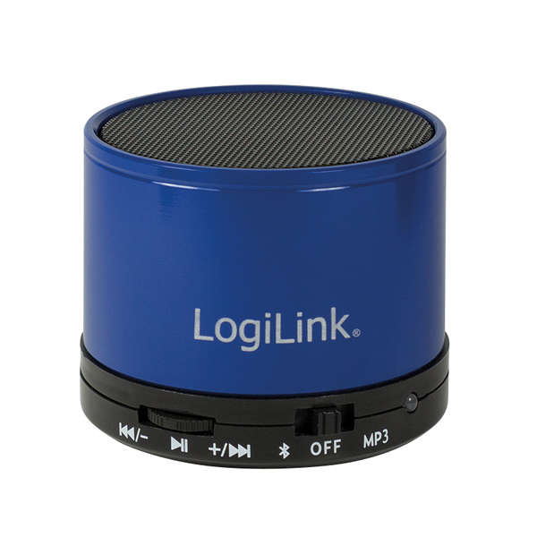Naar omschrijving van SP0051B - Bluetooth speaker with MP3 player and FM radio, blue