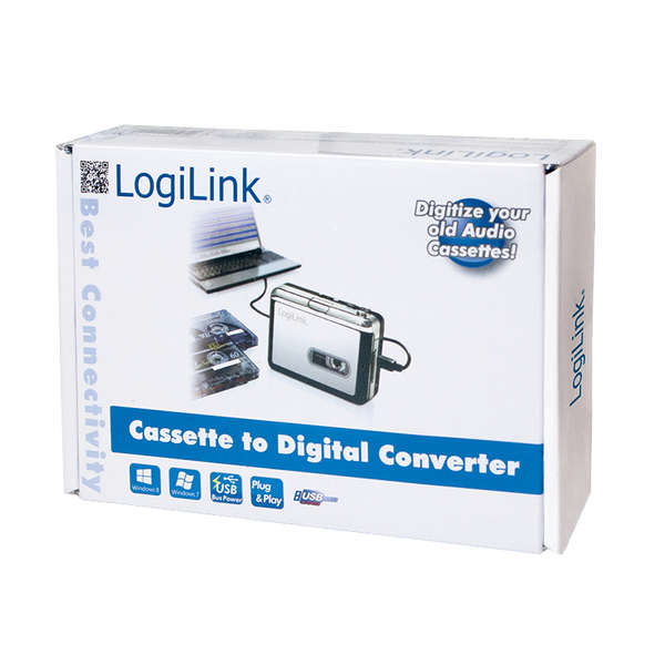 Naar omschrijving van UA0156 - Cassette digitizer with USB connector