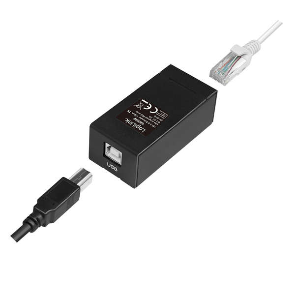 Naar omschrijving van UA0280 - USB 2.0 Cat.5e/Cat.6 extender, up to 150m