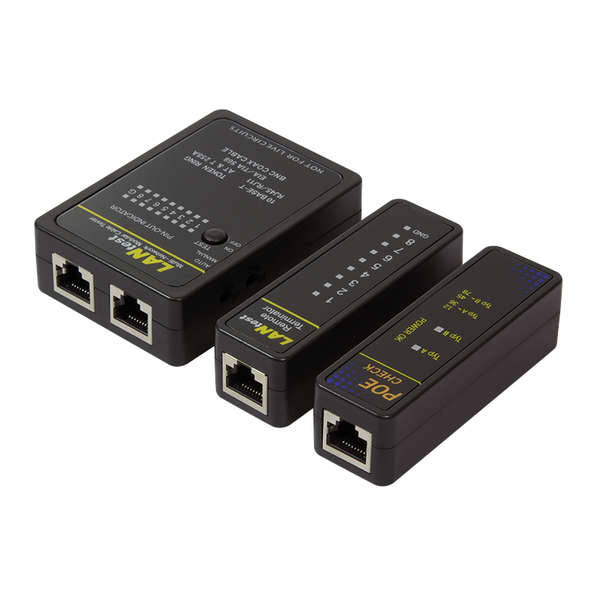Naar omschrijving van WZ0015P - Tester for RJ11 RJ45 and BNC cables with remote unit and PoE Finder